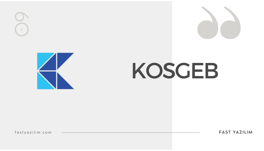 KOSGEB Projesi