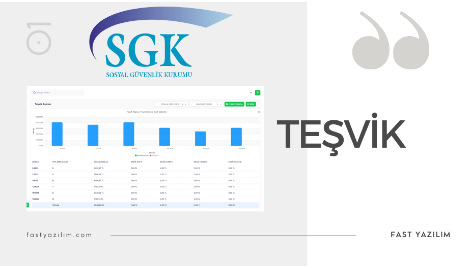 SGK Teşvik Projesi